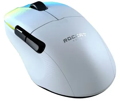 ROCCAT KONE PRO AIR - Gaming Mus - Optisk - 5 knappar - Vit