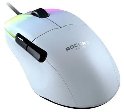 ROCCAT KONE PRO - Gaming Mus - Optisk - 5 knappar - Vit